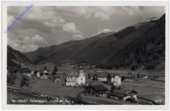 St. Jakob im Defereggental, Ortsansicht