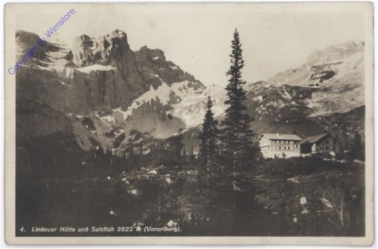Tschagguns, Lindauer Hütte und Salzfluh