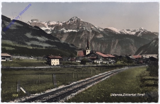 Uderns, Ortsansicht
