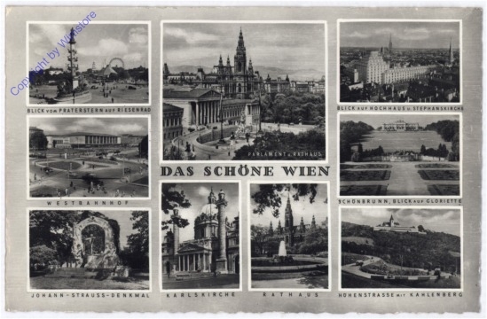 ak178371 Wien, Multiansicht