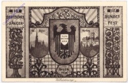 ak178388 Wien, 10. Deutsches Sängerbundfest