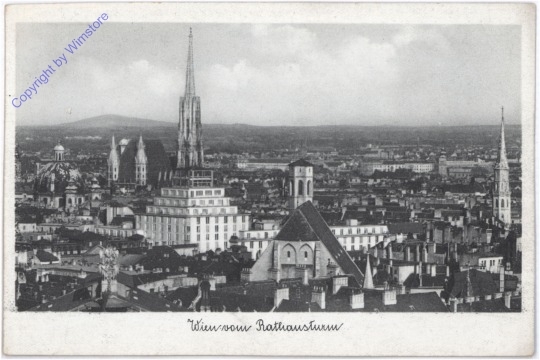 Wien 1, vom Rathausturm