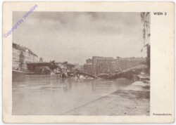 Wien 1, Serie "Verwüstetes Wien": Franzensbrücke