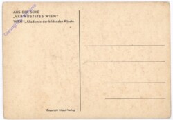 Wien 1, Serie "Verwüstetes Wien": Akademie der bildenden Künste