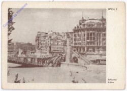 Wien 1, Serie "Verwüstetes Wien": Schwedenbrücke