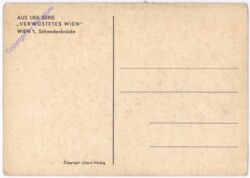 Wien 1, Serie "Verwüstetes Wien": Schwedenbrücke