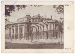 Wien 1, Serie "Verwüstetes Wien": Burgtheater