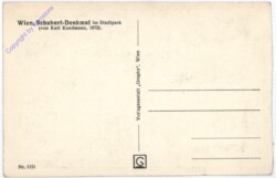 ak178439a Wien 1, Schubertdenkmal