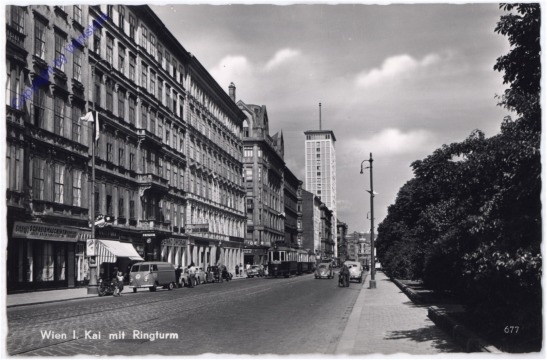 Wien 1, Kai, mit Ringturm