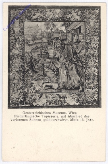 ak178496 Wien 1, Österr. Museum, Niederländische Tapisserie