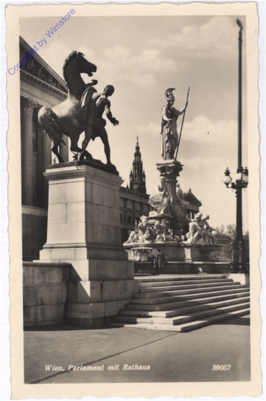 Wien 1, Parlament mit Rathaus