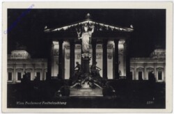 Wien 1, Parlament Festbeleuchtung