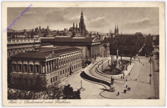 Wien 1, Parlament und Rathaus