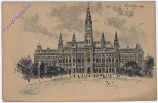 ak178537 Wien 1, Rathaus