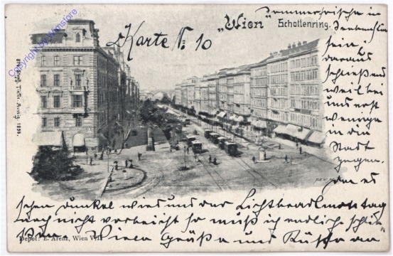 ak178544 Wien 1, Schottenring