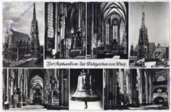Wien 1, Stephansdom, Multiansicht