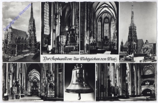 ak178565 Wien 1, Stephansdom, Multiansicht