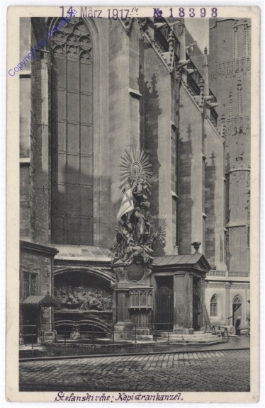 ak178572 Wien 1, Stephanskirche, Kapistrankanzel