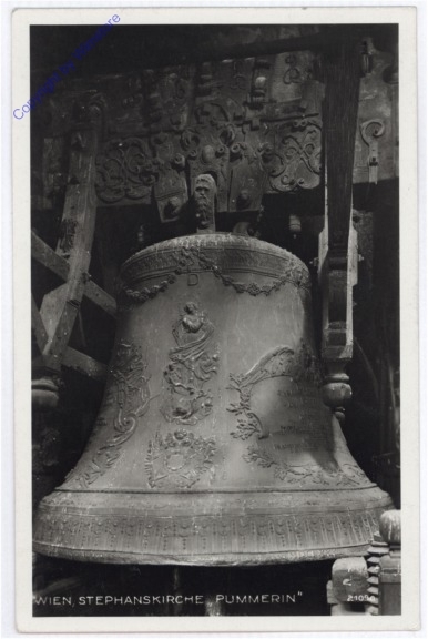 ak178574 Wien 1, Stephanskirche, Pummerin