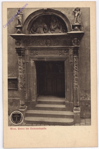 ak178576 Wien 1, Stephansdom, Portal bei der Salvatorkapelle