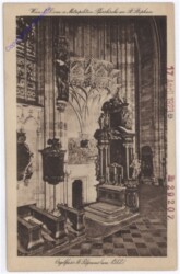 Wien 1, Stephansdom, Orgelfuss