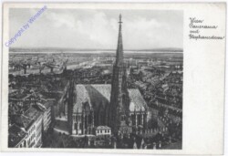 ak178582 Wien 1, Panorama mit Stephansdom