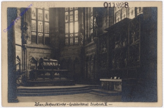 ak178583 Wien 1, Stefanskirche, Grabdenkmal Friedrich III