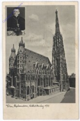 Wien 1, Stephansdom, Katholikentag 1933