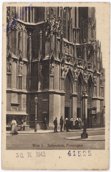 ak178587 Wien 1, Stephanskirche, Firmungstor