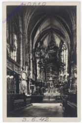 Wien 1, Stephanskirche, Mittelchor und Hochaltar