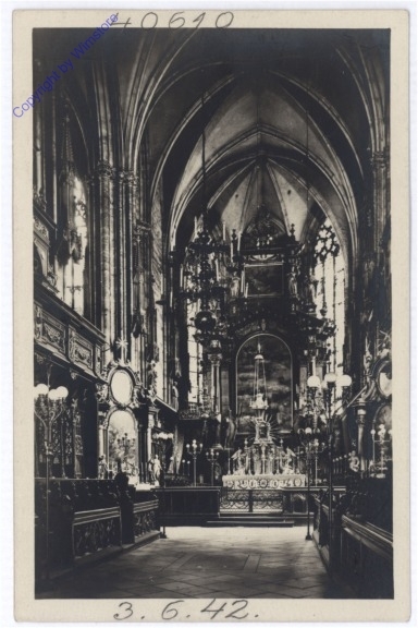 ak178588 Wien 1, Stephanskirche, Mittelchor und Hochaltar