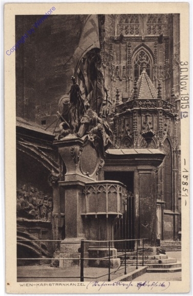 ak178589 Wien 1, Stephanskirche, Kapistrankanzel