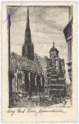 ak178599 Wien 1, Stephanskirche