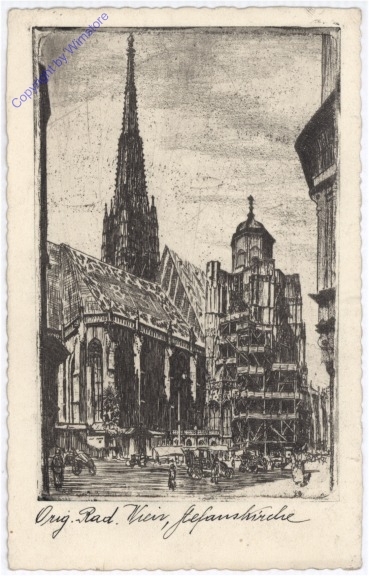 ak178599 Wien 1, Stephanskirche