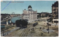 Wien 1, Aspernplatz und Uraniagebäude