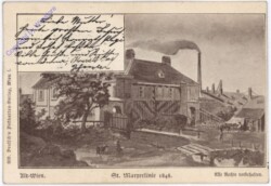 ak178641 Wien 3, St. Marxer-Linie 1848