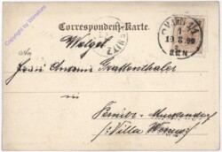 ak178641a Wien 3, St. Marxer-Linie 1848