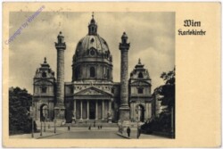ak178664 Wien 4, Karlskirche