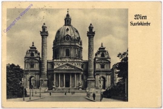 ak178664 Wien 4, Karlskirche