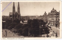 Wien 9, Freiheitsplatz mit Votivkirche