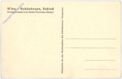 Wien 13, Schönbrunn, Schloß, Zeremonienzimmer