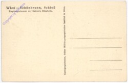 Wien 13, Schönbrunn, Schloß, Empfangszimmer der Kaiserin Elisabeth