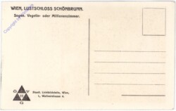 Wien 13, Schönbrunn, Schloss, Vegetin- oder Millionenzimmer