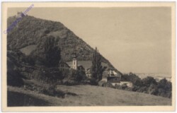 ak178748 Wien 18, Kahlenbergerdorf mit Leopoldsberg