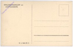 ak178748a Wien 18, Kahlenbergerdorf mit Leopoldsberg