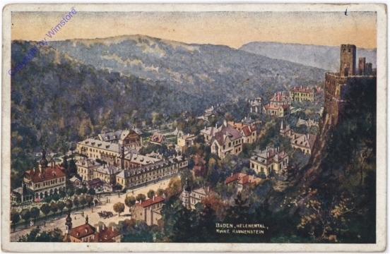 Baden, Helenental, Ruine Rauhenstein