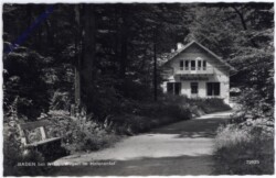 Baden, Wegerl im Helenental