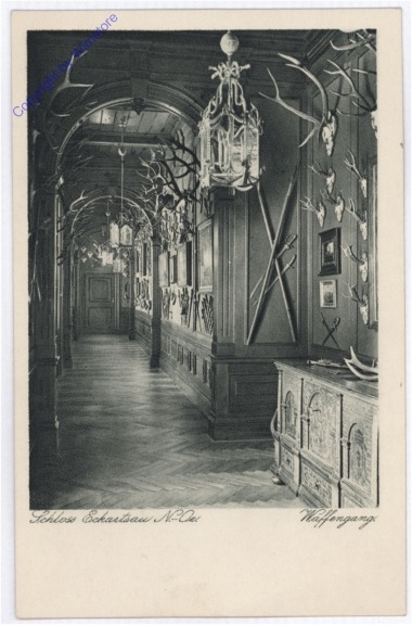 ak178878 Eckartsau, Schloss, Waffengang