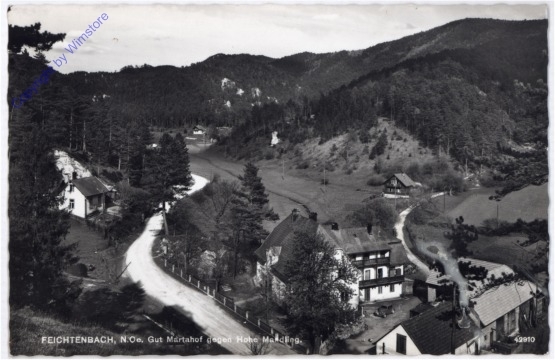 ak178885 Feichtenbach, Gut Martahof gegen Hohe Mandling
