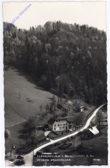 ak178891 Frankenfels, und Pension Wegscheider